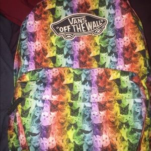 Rainbow Cat Vans Backpack ASPCA